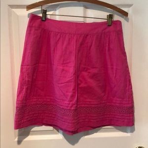 🆕 Ann Taylor LOFT Hot Pink Skirt